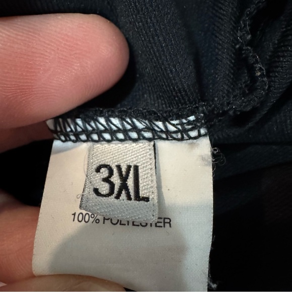 Embroidered CBA Polo Shirt Black Sport Tek Shirt Men’s Size 3XL XXXL Black Shirt - Picture 4 of 12